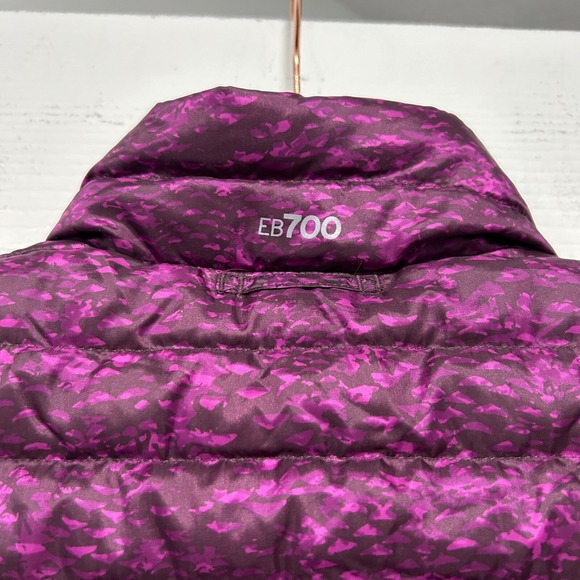 EDDIE BAUER Womens Small Purple/Pink EB700 DOWN PUFFER VEST Winter Jacket Coat‎ - Picture 6 of 8